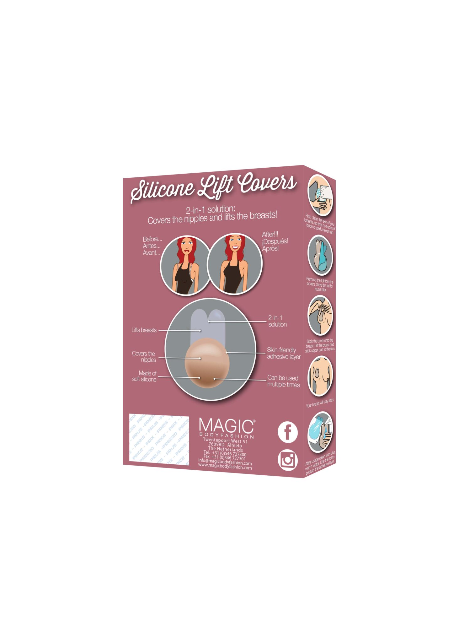 Silicon Breast Lift Covers